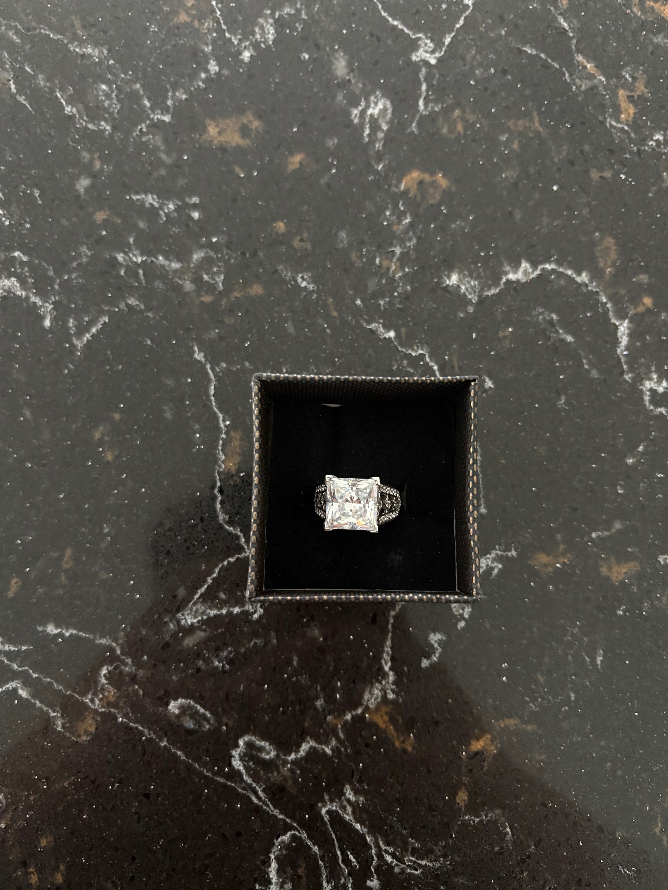 925 Silver Cubic Zirconia Ring