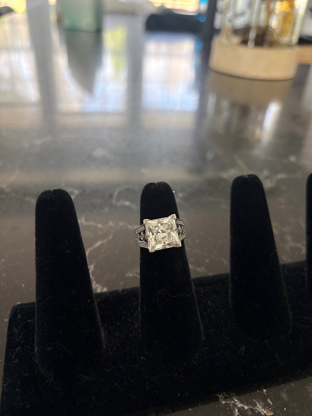 925 Silver Cubic Zirconia Ring